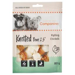 Companion Knotted Bone Small Knots med 80g kyckling